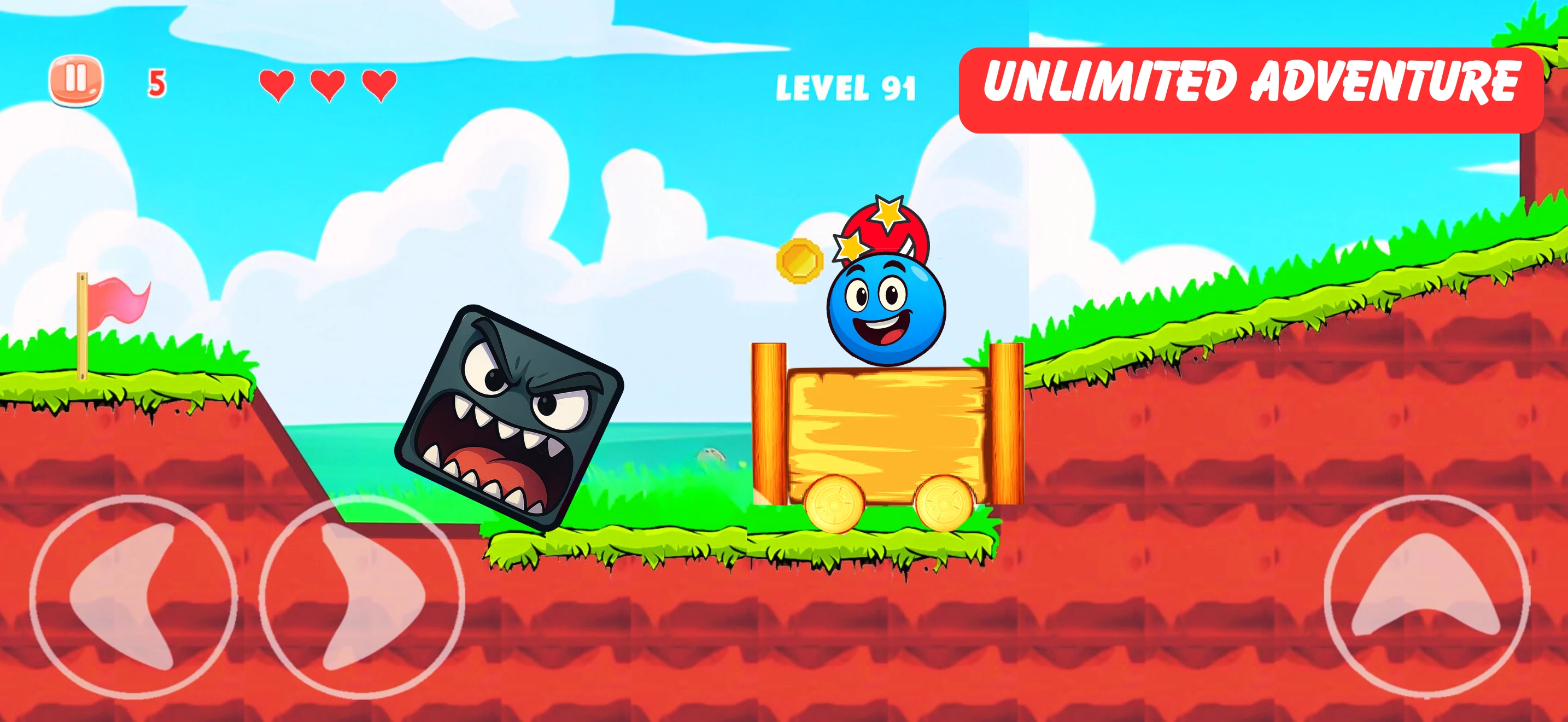 Bounce Ball: Roll & Jump screenshot